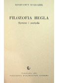 Filozofia Hegla System i metoda