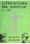 Literatura na świecie słownik Chazarski Nr. 1/88