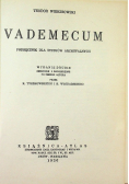 Vademecum Podręcznik dla Studjów Archiwalnych