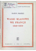 Walki klasowe we Francji 1848 - 1850 1948 r.