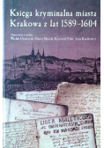 Księga kryminalna miasta Krakowa z lat 1589–1604