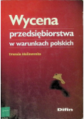 Wycena przedsiębiorstwa w warunkach polskich