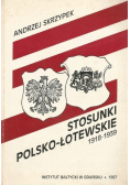 Stosunki polsko łotewskie 1918-1939