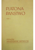 Platona państwo Tom I