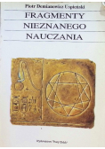 Fragmenty nieznanego nauczania