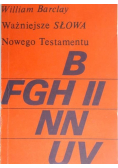 Ważniejsze słowa Nowego Testamentu