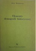 Elementy demografii historycznej