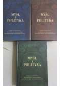 Myśl i polityka Tom I do III