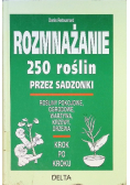 Rozmnażanie 250 roślin przez sadzonki
