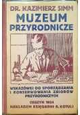 Muzeum przyrodnicze 1923 r.