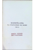 Rozmyślania na wszystkie dni w roku Tom II 1907 r.