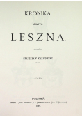 Kronika miasta Leszna