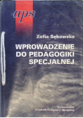 Wprowadzenie do pedagogiki specjalnej