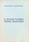 O dydaktycznej teorii wartości