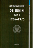Zabłocki Dzienniki 1966 - 1975 Tom 2