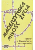 Macierzyńska miłość życia