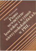 Prawo wewnętrzne kościołów i wyznań nierzymskokatolickich w PRL