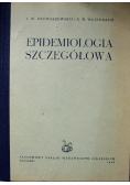 Epidemiologia szczegółowa