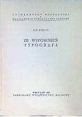 Ze wspomnień typografa