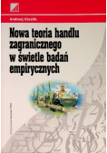Nowa teoria handlu zagranicznego w świetle badań empirycznych