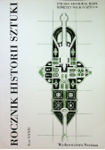 Rocznik Historii Sztuki Tom XXXIV