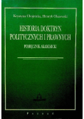 Historia doktryn politycznych i prawnych