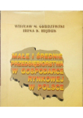 Małe i średnie przedsiębiorstwa w gospodarce rynkowej w Polsce