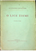 O lice ziemi 1938 r.