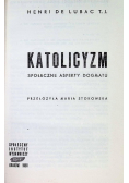 Katolicyzm Społeczne aspekty dogmatu