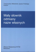 Mały słownik odmiany nazw własnych