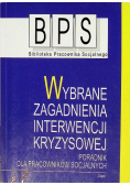 Wybrane zagadnienia interwencji kryzysowej