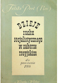 Dzieje ruchu socjalistycznego w zaborze rosyjskim