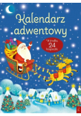 Kalendarz adwentowy niebieski
