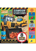 Książeczka dźwiękowa. My first JCB Zawody sportowe