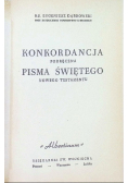 Konkordancja podręczna Pisma Świętego