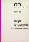 Poetyka doświadczenia