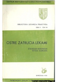Ostre zatrucia lekami