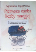 Pierwsza osoba liczby mnogiej