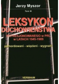 Leksykon duchowieństwa represjonowanego w PRL w latach 1945 1989 Tom III
