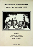 Inskrypcje historyczne fary w Drohobyczu