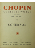 Chopin complete works V scherzos