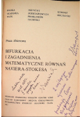 Bifurkacja I Zagadnienia Matematyczne Równań Naviera Stokesa