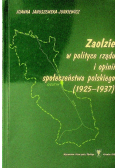 Zaolzie w polityce rządu i opinii społeczeństwa polskiego