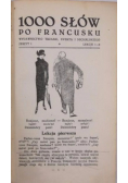 1000 słów po francusku, 1930 r.