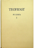 Teofrast Pisma Tom I