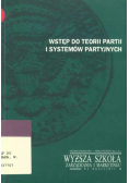 Wstęp do teorii partii i systemów partyjnych