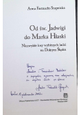 Od świętej Jadwigi do Marka Hłaski