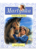 Martynka wsiada na konia