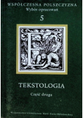 Współczesna Polszczyzna Tom 5 Tekstologia Część 2