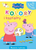 Świnka Peppa.  Kolory i kształty
